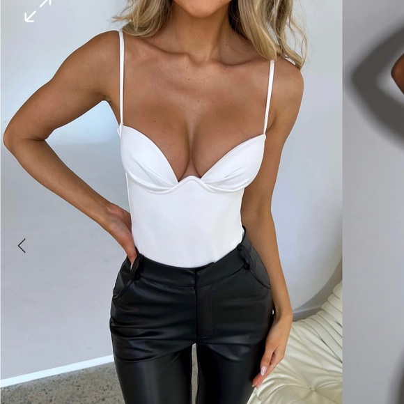 Brand new with tags - Babyboo Fashion Larissa Bodysuit in white - Picture 2 of 6